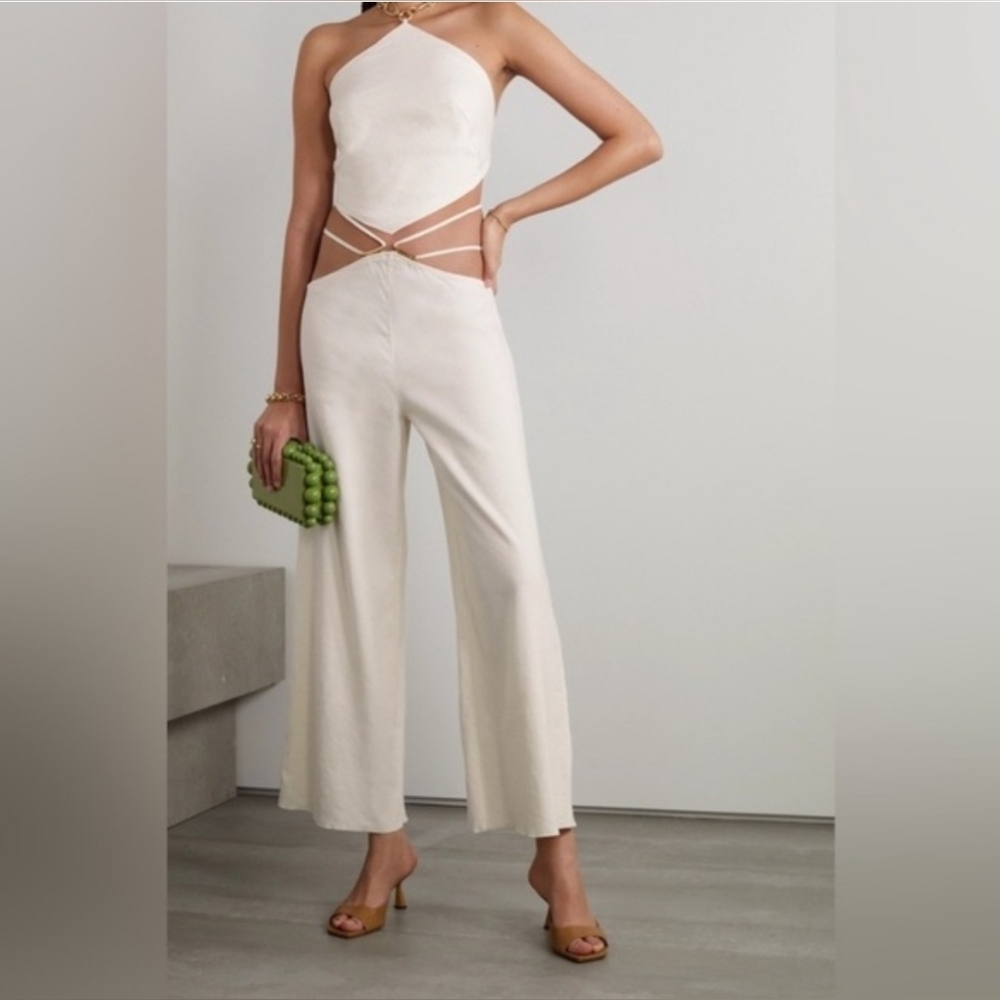 Cult Gaia Tessa Wide-Leg Pants Small